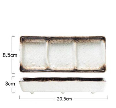 BBQ Seasoning Dipping Saucer More Than Three Grids