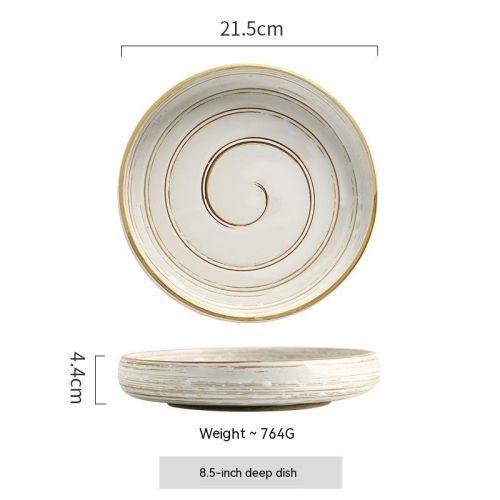 Painted Quaint Canteen Ceramic Rice Bowl