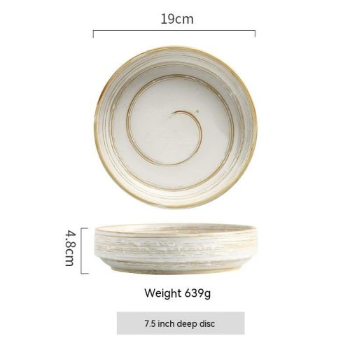 Painted Quaint Canteen Ceramic Rice Bowl
