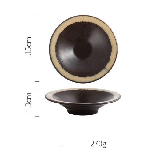Western Style High Legged Ceramic Noodles In Soup Bowl